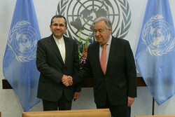 Ambassador Takht Ravanchi submits credentials to UN chief