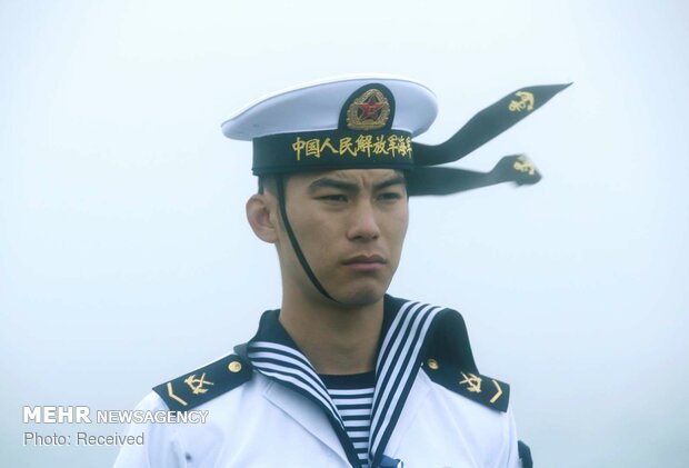 رژه نیروی دریایی چین‎
