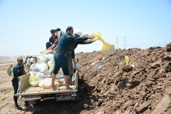 اقدام عملی برای مهار سیلاب در رودان؛سیل‌بند در محله سنگی  ساخته می‌شود