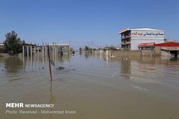 Floods hit Aqqala again