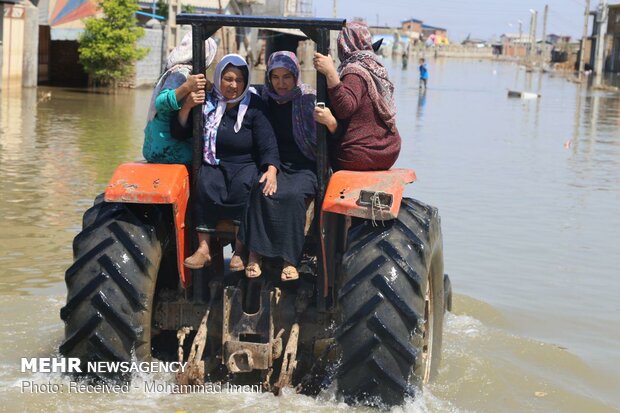 Floods hit Aqqala again