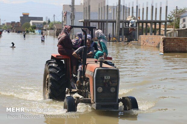 Floods hit Aqqala again