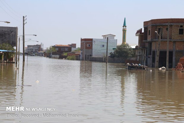 Floods hit Aqqala again