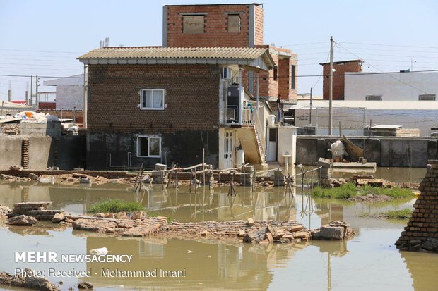 Floods hit Aqqala again