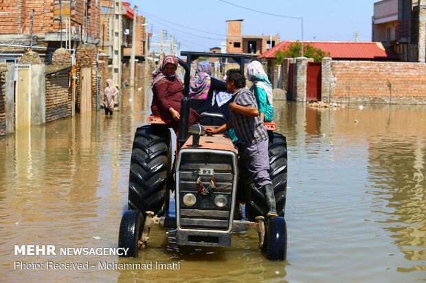 Floods hit Aqqala again