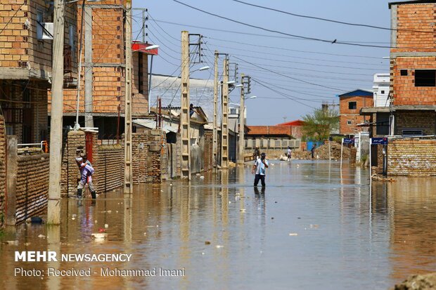 Floods hit Aqqala again