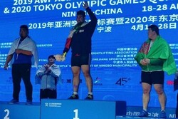 Iran’s Davoudi wins gold at Asian Weightlifting C’ships