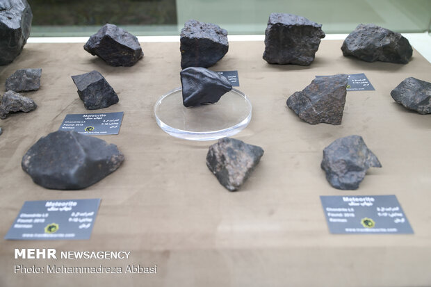 Meteorites exhibition in Tehran