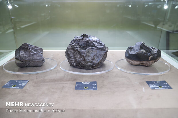 Meteorites exhibition in Tehran