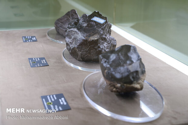 Meteorites exhibition in Tehran