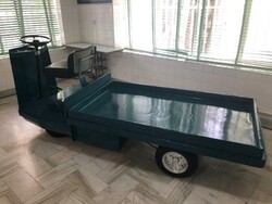 Royal food supplier car goes on show in Tehran