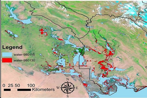 ISRC to submit satellite-based report on damages of huge flood hit Iran in Mar.