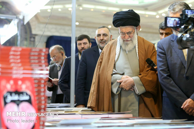 Iran's Leader visits Tehran Intl. Book Fair