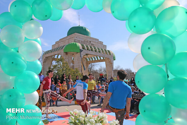 جشن منتظران کوچک در اردبیل