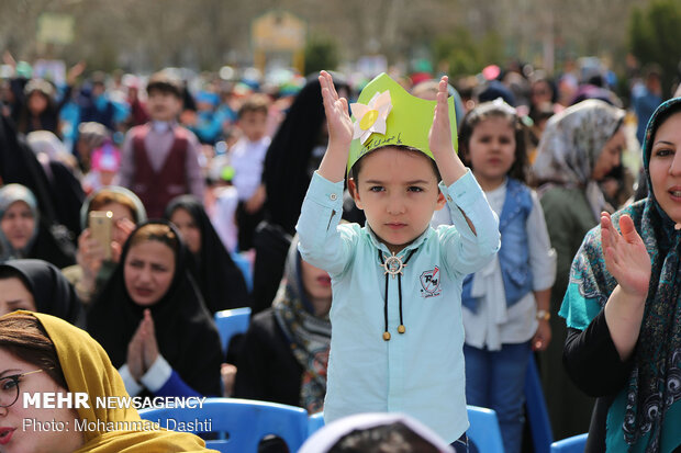 جشن منتظران کوچک در اردبیل