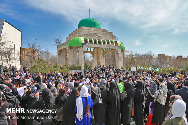 جشن منتظران کوچک در اردبیل