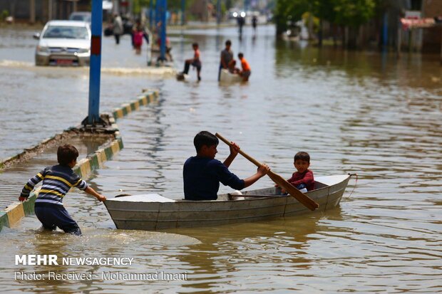 آق قلا میں سیلاب کی تازہ ترین صورتحال