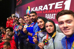 ايران تتبوأ المركز الخامس في بطولة الدوري العالمي للكاراتيه