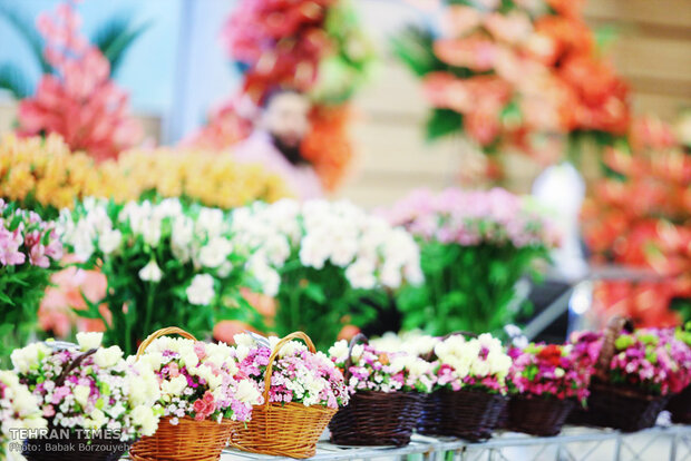 Intl. flower, plant exhibit underway in Tehran