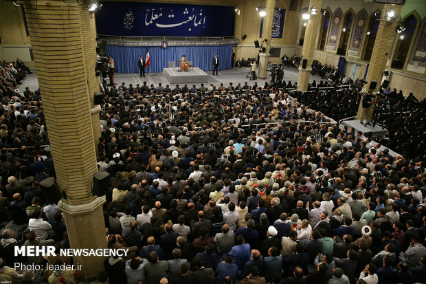 Ayatollah Khamenei’s meeting with teachers