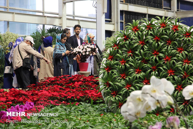 هفدهمین نمایشگاه بین‌المللی گل و گیاه در تهران