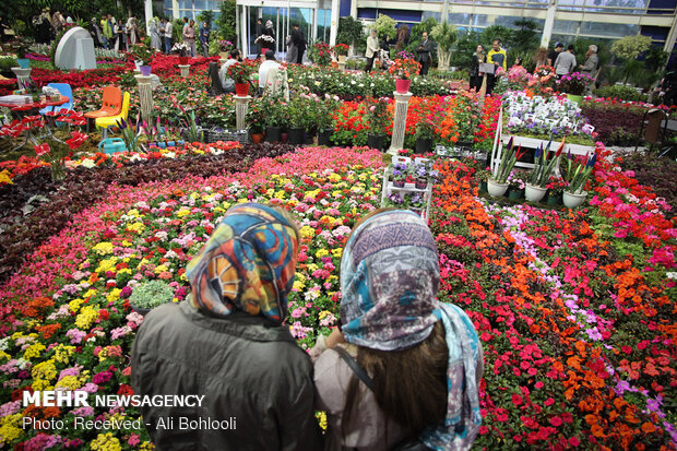 The 17th Tehran International Exhibition of Flowers and Plants