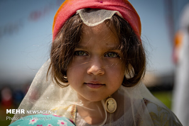 Traditional wedding ceremony of nomads in Fars province