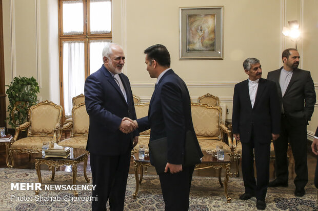 Tajikistan's new amb. submits credentials to FM Zarif