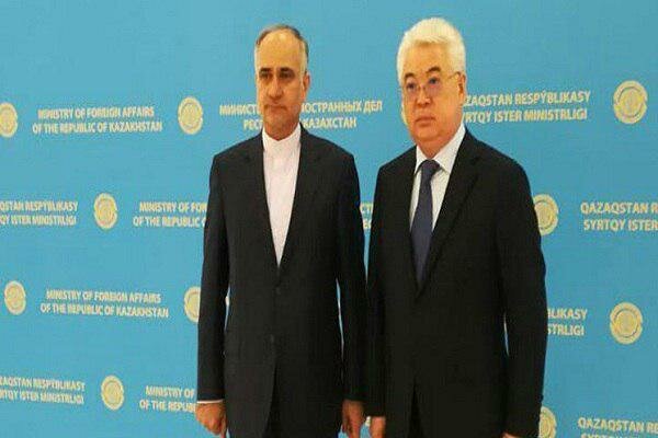 Iran, Kazakhstan discuss boosting bilateral ties