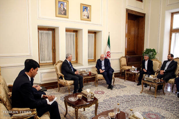 New Tajik envoy submits credentials to Zarif