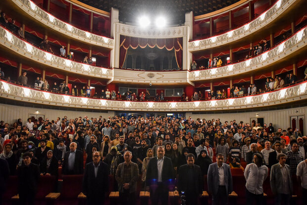 Closing ceremony of 22nd Iran Intl. University Theater Festival