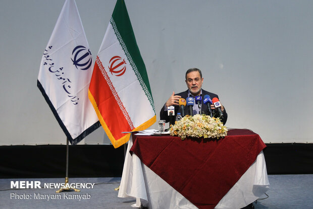 نشست خبری وزیر آموزش و پرورش