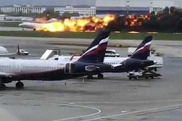 Plane crash in Moscow claims 41 lives
