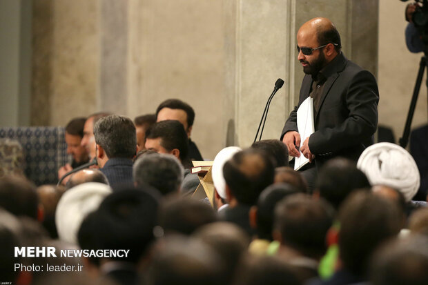 Ayatollah Khamenei attends ceremony of Quran recitation