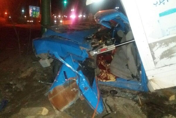 تصادف مرگبار در تبریز/ راننده جوان در دم جان سپرد