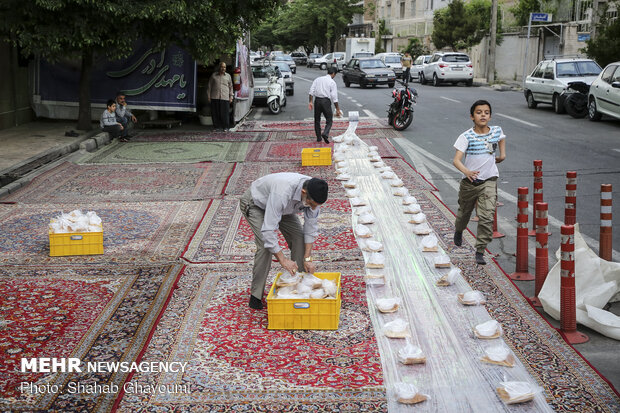 سفره‎های‎ آسمانی