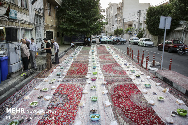 سفره‎های‎ آسمانی