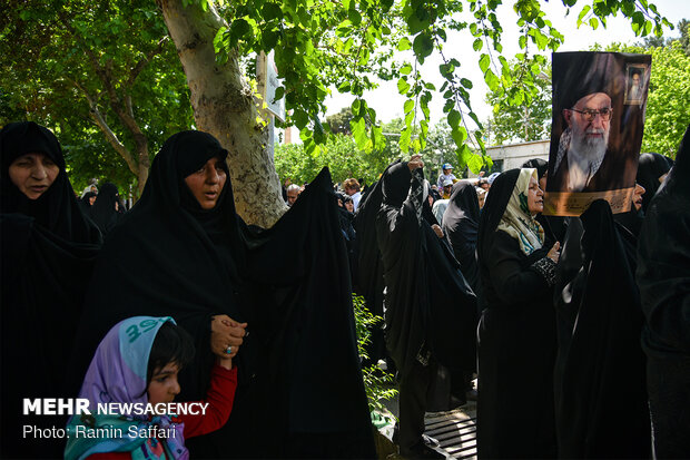 Rallies in support of Iran’s recent JCPOA decision: in Mashhad, Shiraz