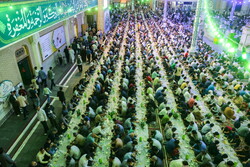 Iftar banquet at Hazrat Masoumeh (SA) Mausoleum