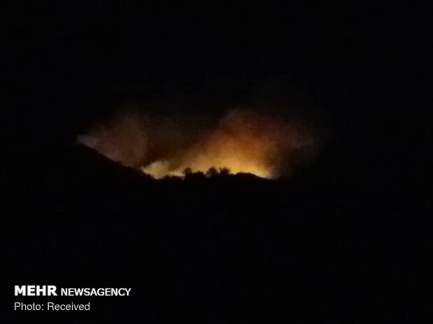 آتش سوزی پارک ملی «خجیر» مهار شد