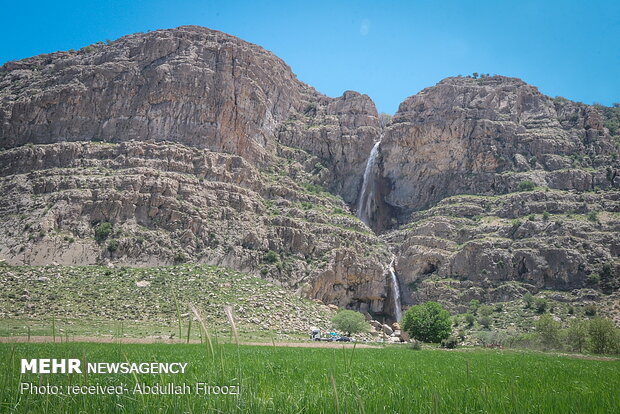 طبیعت بهاری روستای دشت ارژن