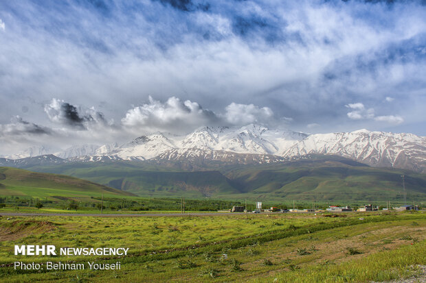 Azgen wetland in Lorestan province