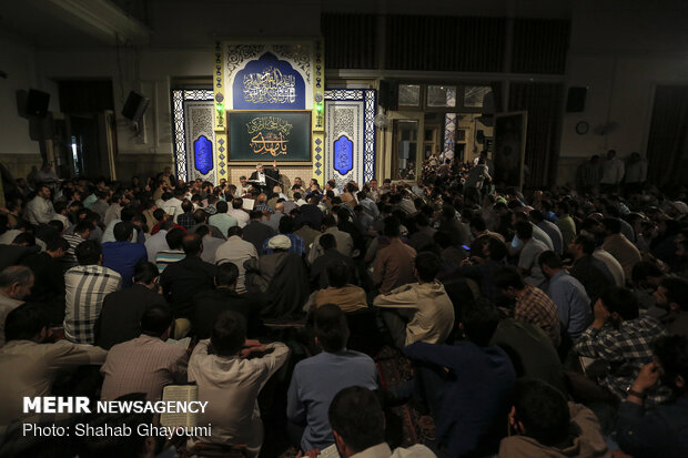 مناجاة ليالي رمضان في مسجد ارك