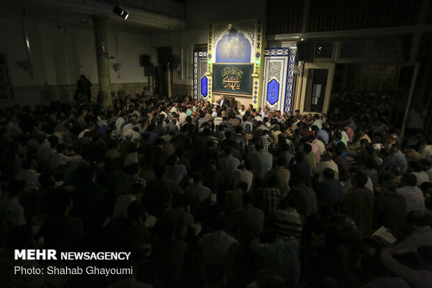 مناجاة ليالي رمضان في مسجد ارك