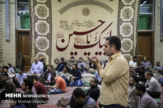 حال و هوای آسمانی مسجد ارک در شبهای رمضان