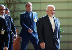 Foreign Minister Zarif arrives in Rome