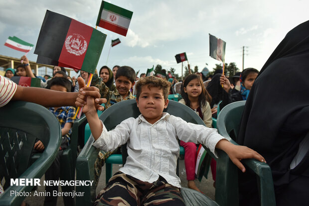 جشن مردمی اتحاد ایران و افغانستان در شیراز