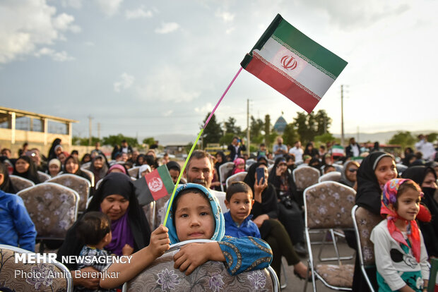 جشن مردمی اتحاد ایران و افغانستان در شیراز