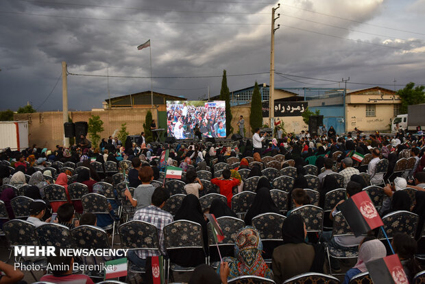 جشن مردمی اتحاد ایران و افغانستان در شیراز