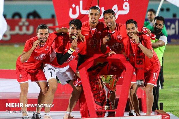 Iran Pro League championship ceremony